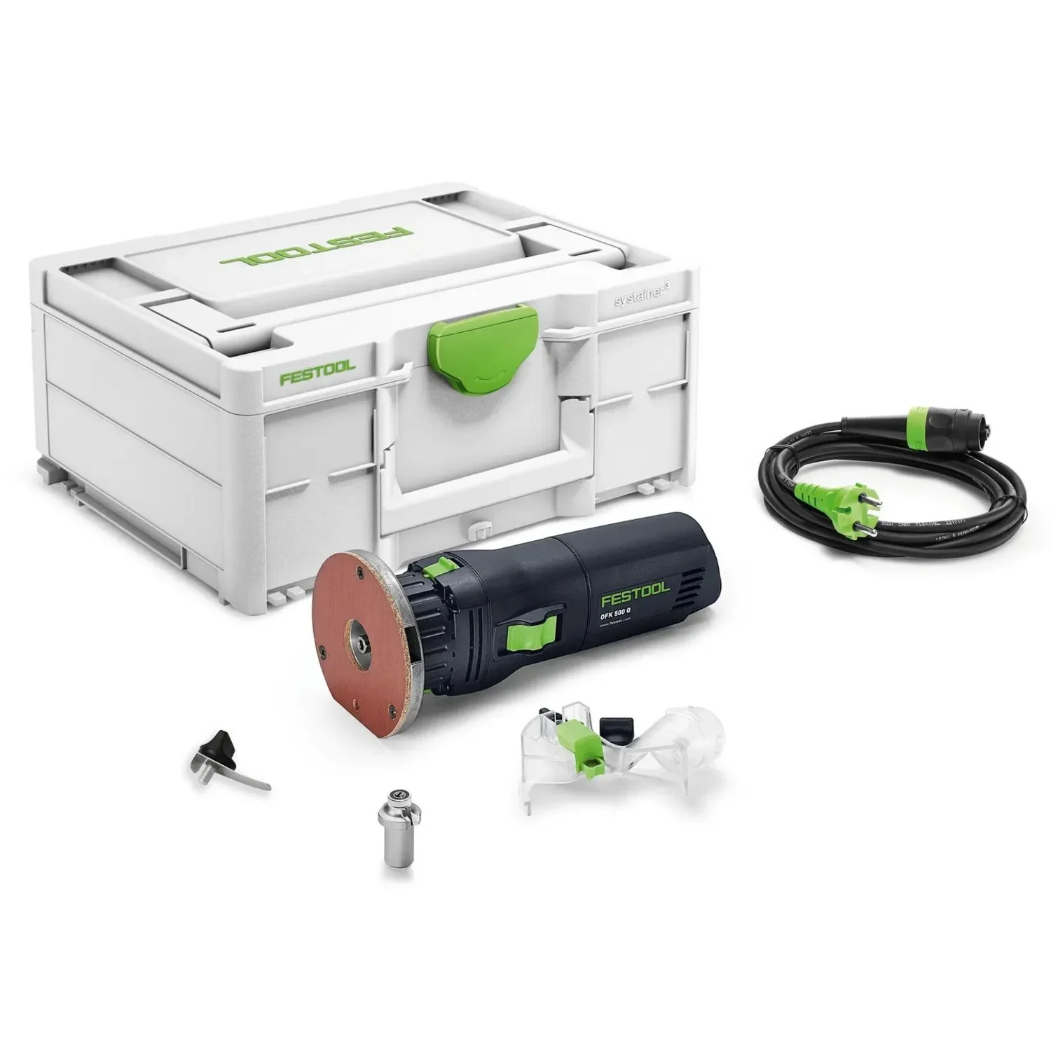 Affleureuse 450W Festool OFK 500 Q-Plus R3 + coffret SYSTAINER - 578716 — vue 1