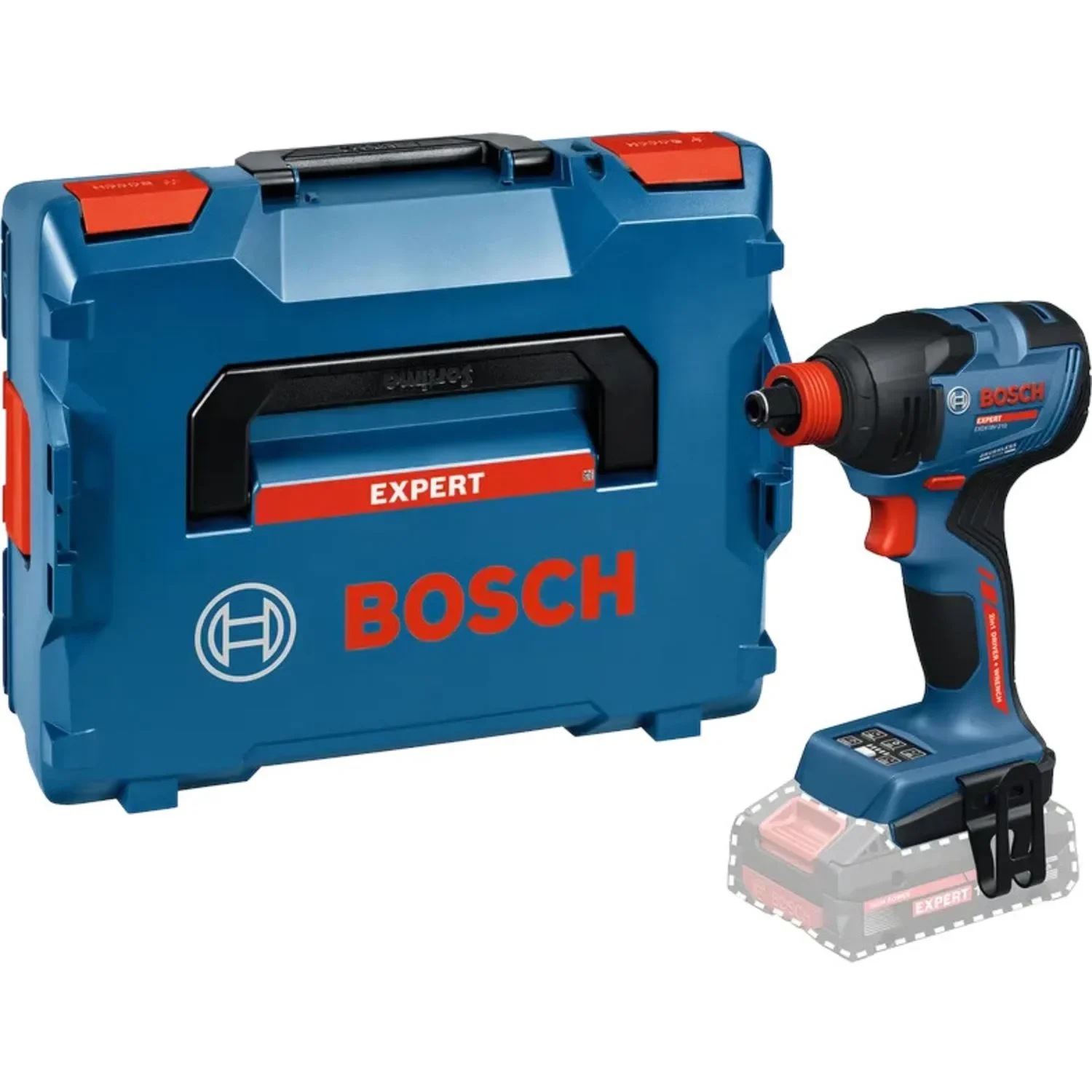 Visseuse à choc / boulonneuse 18V Bosch Expert EXDX18V-210 (sans batterie ni chargeur) avec L-BOXX - 06019J0400 — vue 1