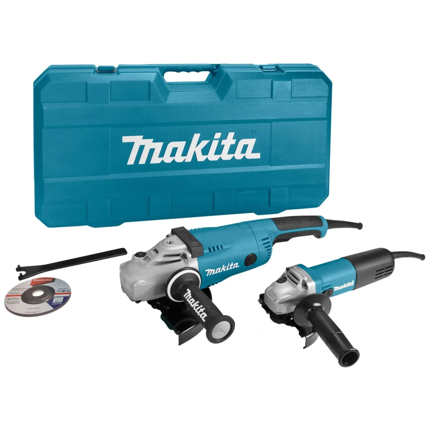 Pack 2 meuleuses filaires Makita (9558HNRG + GA9020) - DK0053G — vue 1