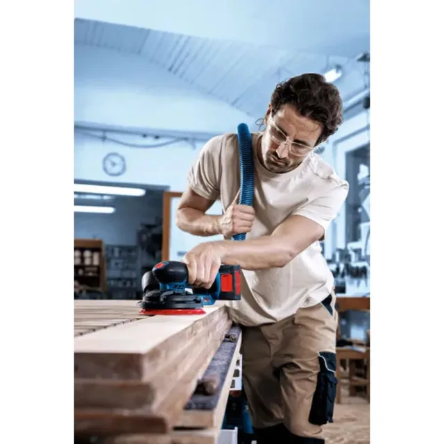 Ponceuse excentrique 18V Bosch Expert EXEX18V-150-5 (sans batterie ni chargeur) + coffret L-BOXX - 0601372900 — vue 8