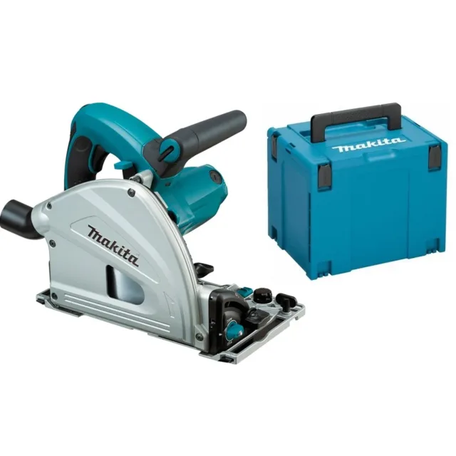 Scie plongeante 1300W Makita SP6000J + coffret MAKPAC 4 — vue 1