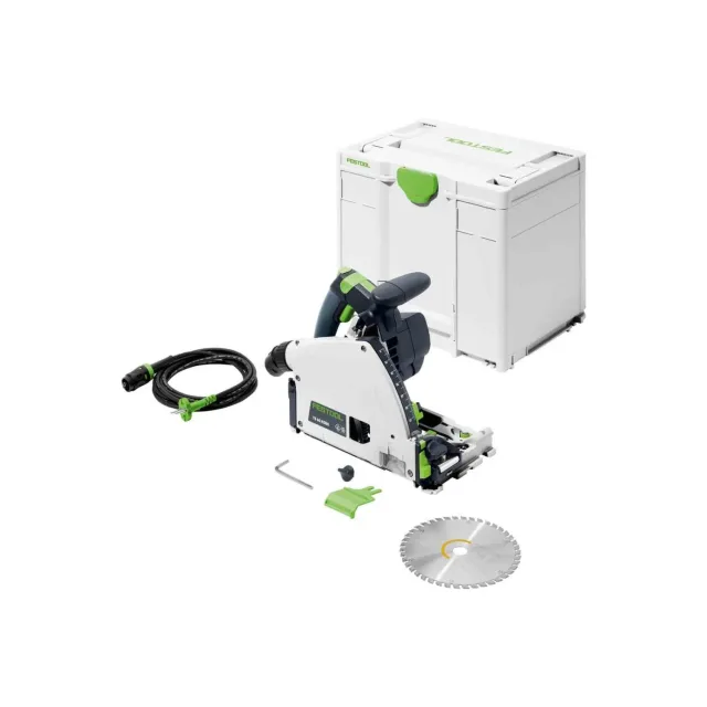 Scie plongeante 1500W Festool TS 60 KEBQ-Plus + coffret SYS3 - 576721 — vue 1