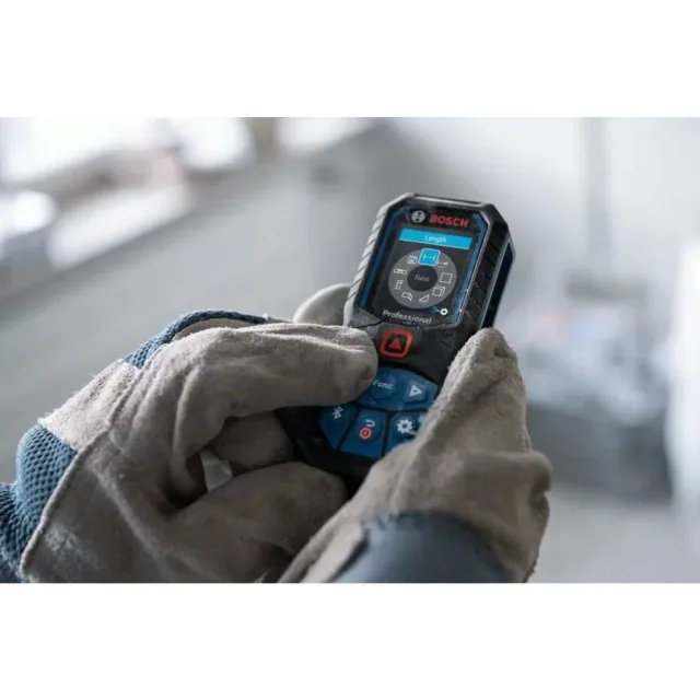 Télémètre laser 2 x 1,5V Bosch GLM 50-27 C Professional rouge + 2 piles AA - 0601072T00 — vue 6