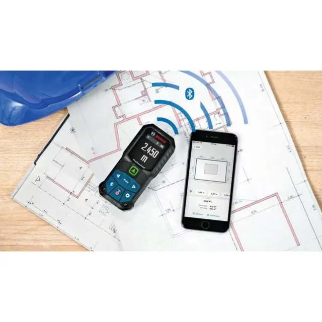 Télémètre laser 3,7V Bosch GLM 50-27 CG Professional + batterie 1Ah - 0601072U01 — vue 6