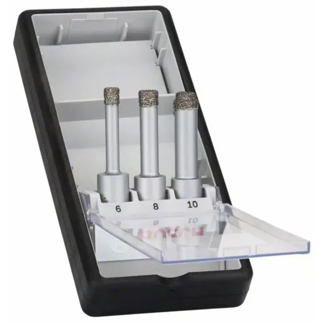 Coffret de 3 forets diamantés Bosch Easy Dry Robuste line - 2608587145 — vue 1