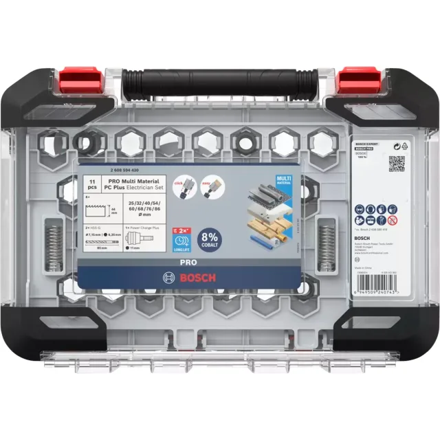 Coffret de 8 scies trépans Bosch PRO BIM Multi Material PC Plus - 2608594430 — vue 3