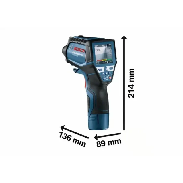 Détecteur thermique Bosch GIS 1000 C Professional + batterie + chargeur + coffret L-BOXX - 0601083301 — vue 4