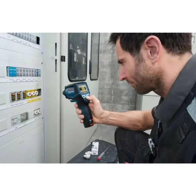 Détecteur thermique Bosch GIS 1000 C Professional + batterie + chargeur + coffret L-BOXX - 0601083301 — vue 7