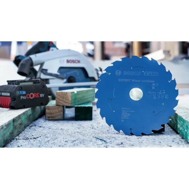 Lame de scie circulaire Bosch EXPERT Wood cordless 165 x 1,5/1 x 20 mm 48 dents - 2608902151 — vue 4