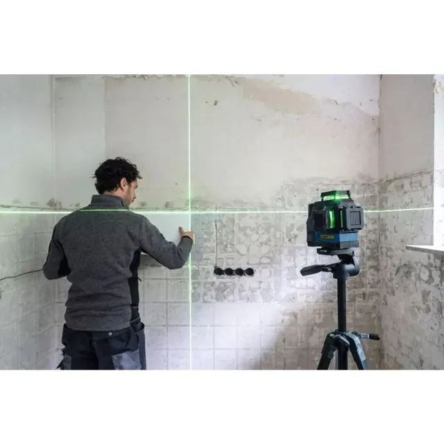 Laser lignes 12V Bosch GLL 12V-100-33 CG Professional + 1 batterie 2 Ah + chargeur rapide + coffret L-BOXX - 0601065401 — vue 6