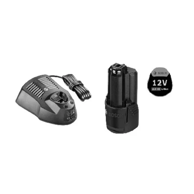 Laser lignes 12V Bosch GLL 3-80 CG Professional + batterie GBA 2.0 Ah + chargeur GAL 12V-40 + L-BOXX - 0601063T00 — vue 3