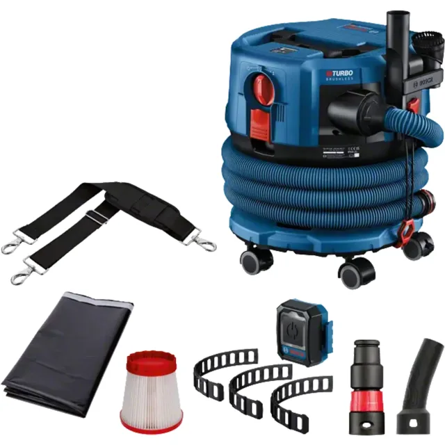 Aspirateur 18V Bosch GAS 18V-12 MC (Sans batterie ni chargeur) - 06019K2000 — vue 1