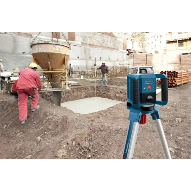 Laser rotatif Bosch GRL 400 H Professional + 2 piles 1,5 V LR20 + 1 pile 9V 6LR61 + coffret - 0601061800 — vue 7
