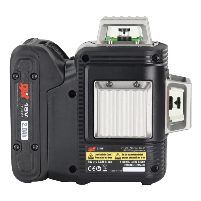 Laser vert 18V Spit L18 3D 360° (sans batterie ni chargeur) avec trépied + coffret KEYBOX - 054558 — vue 3