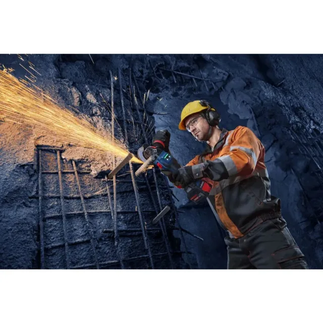 Meuleuse d'angle 18V Bosch EXPERT EXWS18V-15S Biturbo Brushless (sans batterie ni chargeur) + coffret L-BOXX - 06019M6001 — vue 6