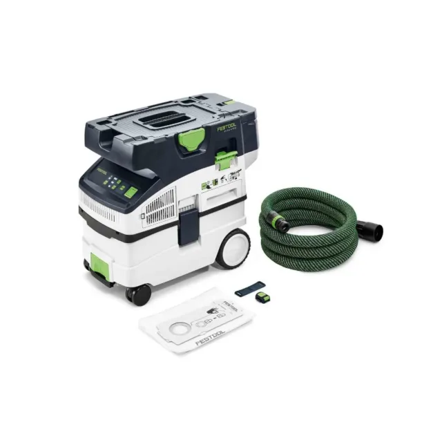 Aspirateur 2x18V CLEANTEC Festool CTLC MIDI I-Basic (sans batterie ni chargeur) - 577066 — vue 1