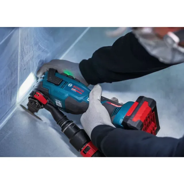 Outil oscillant multifonctions 18V Bosch EXPERT EXOP18V-40 Brushless (sans batterie ni chargeur) + coffret L-BOXX - 06012C0101 — vue 6