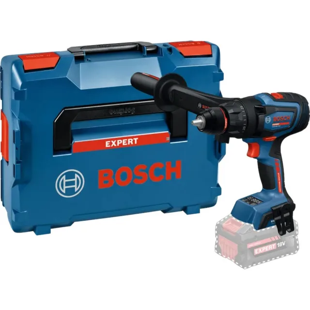 Perceuse-visseuse 18V Bosch Expert EXSR18V-150 Biturbo Brushless (sans batterie ni chargeur) + coffret L-BOXX - 06019R2200 — vue 1