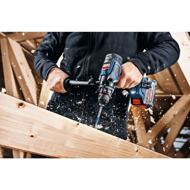 Perceuse-visseuse 18V Bosch Expert EXSR18V-150 Biturbo Brushless (sans batterie ni chargeur) + coffret L-BOXX - 06019R2200 — vue 5