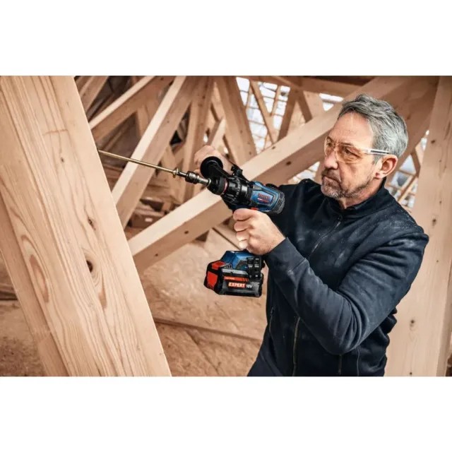 Perceuse-visseuse 18V Bosch Expert EXSR18V-150 Biturbo Brushless (sans batterie ni chargeur) + coffret L-BOXX - 06019R2200 — vue 6